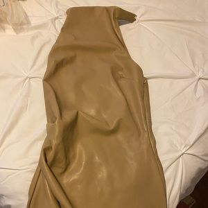 Small leather dress